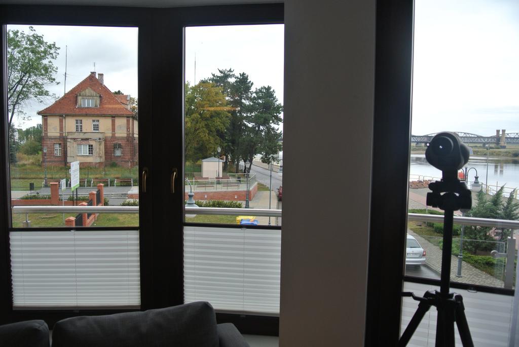 Appartement Apartament Panorama à Tczew Chambre photo