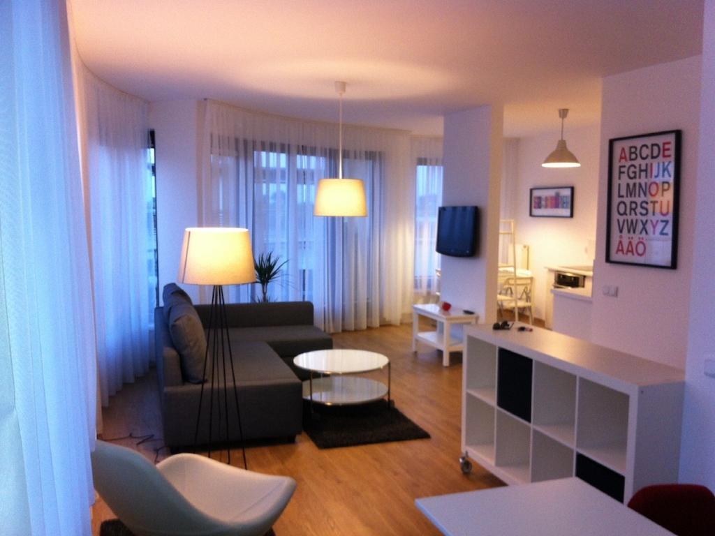 Appartement Apartament Panorama à Tczew Chambre photo