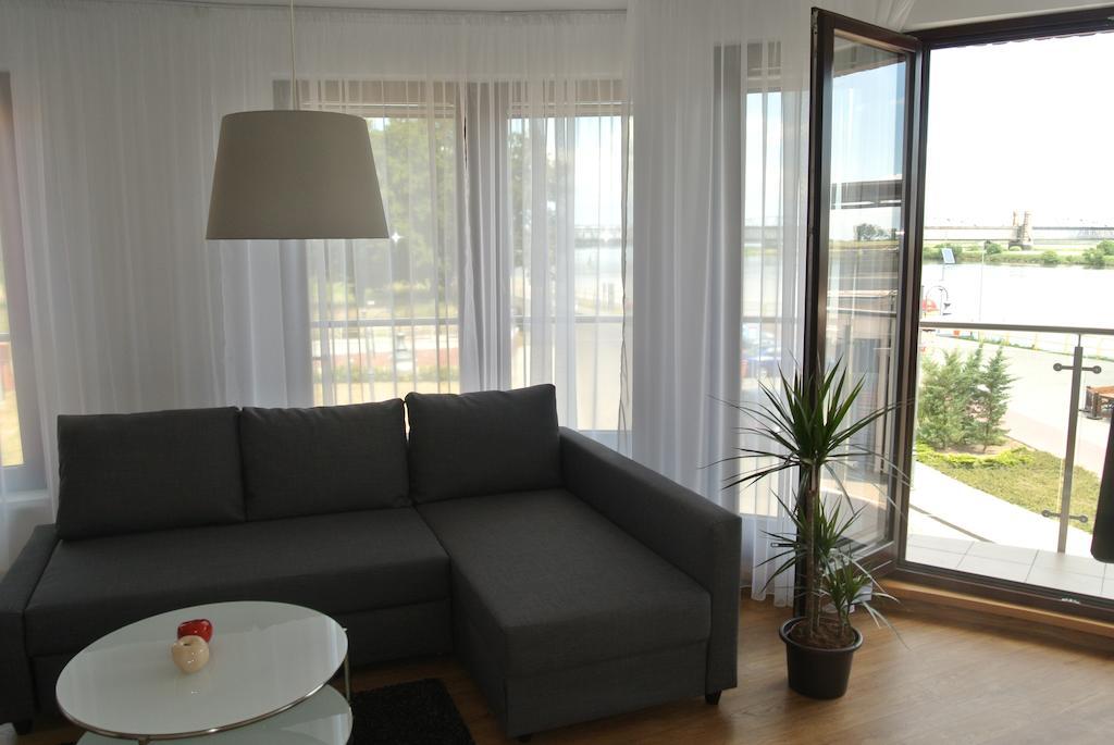 Appartement Apartament Panorama à Tczew Chambre photo