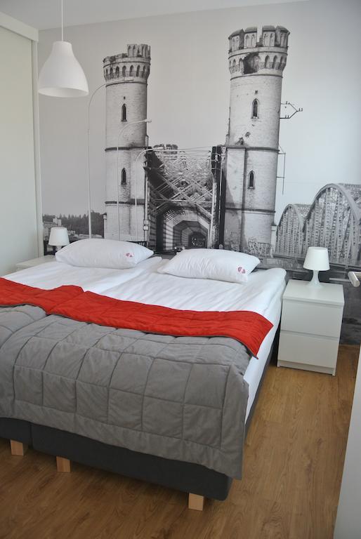 Appartement Apartament Panorama à Tczew Chambre photo